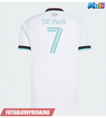 Lacne Muži Futbalové dres Inter Miami Rodrigo De Paul #7 2026-27 Krátky Rukáv - Tretina